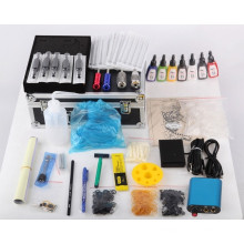 Professional Tattoo Kits 4 Guns Machines 7color Inks Power Supply